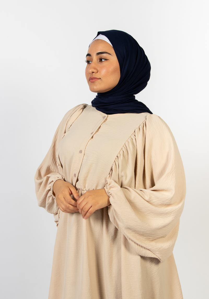 Hijab jersey - Bleu "Marino"