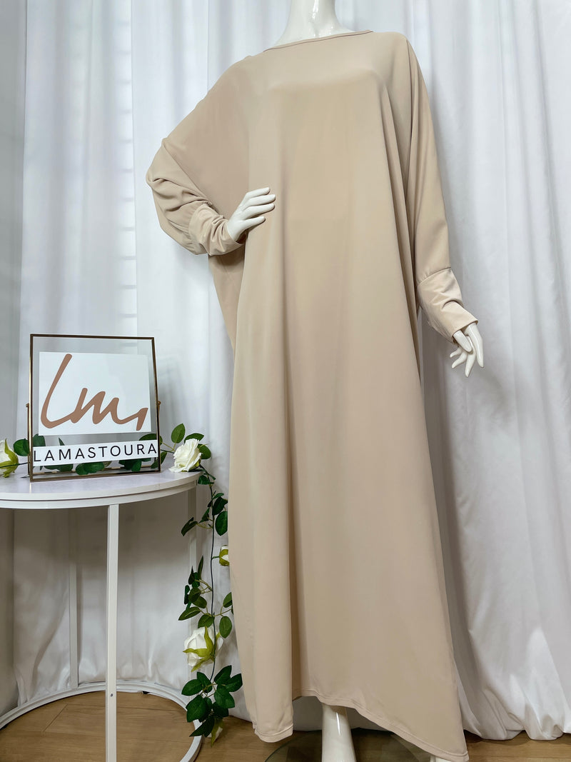 Abaya Maya - Beige Nude