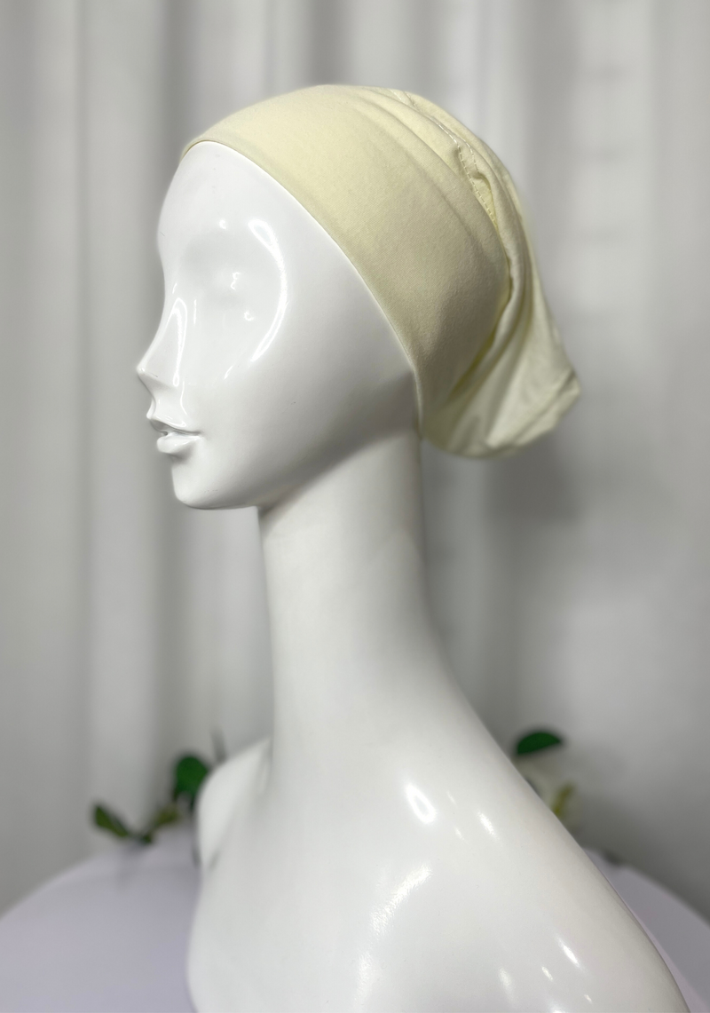 Cotton Beanie - Cream