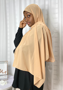 Hijab Chiffon - Beige "Siena"