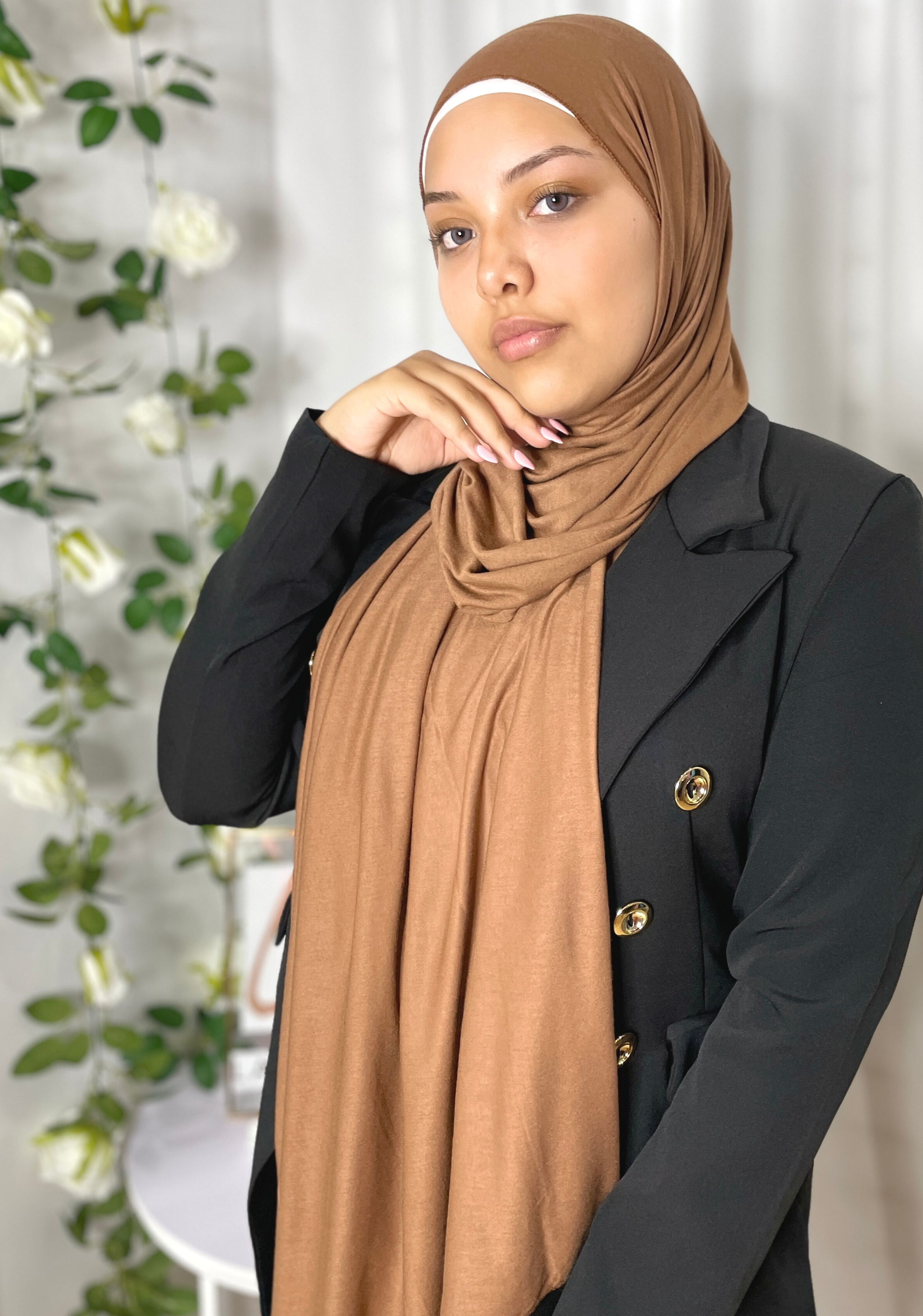 Hijab Jersey - Camel