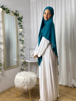 Khimar Khadija - Peacock Green