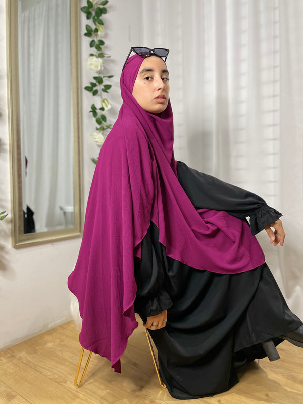 Khimar Khadija - Mauve Prune