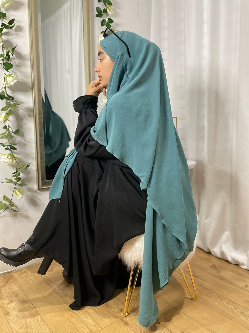 Khimar Khadija - Lagoon Green