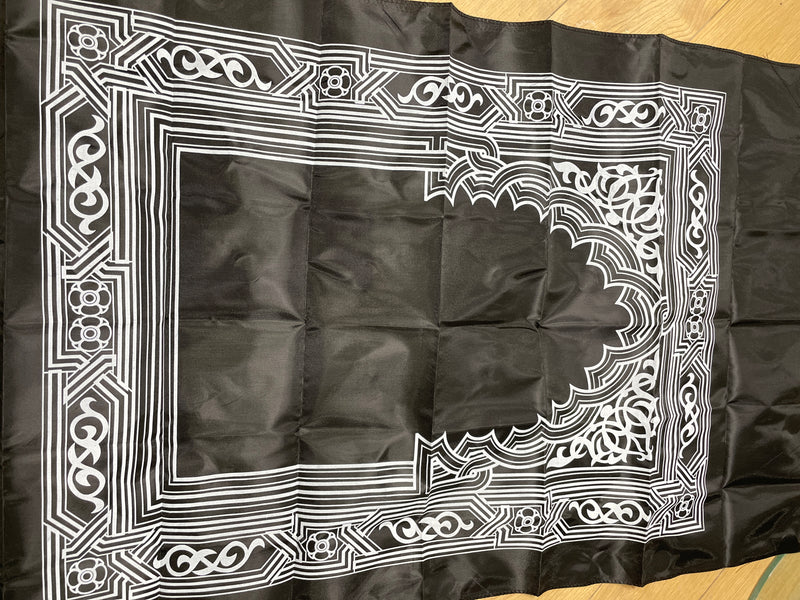 Tapis de prière de poche - Noir